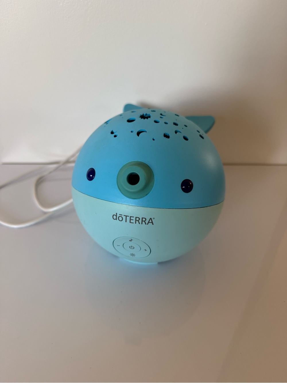 Doterra Two-Tone Blue Whale Ultrasonic Diffuser
